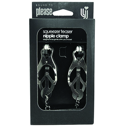 n9379-bound_to_tease_squeezer_teaser_nipple_clamp-2 Bound to Please Butterfly Nipple Clamps in Packaging