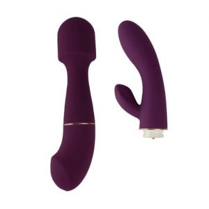 Loving Joy DUA Interchangeable Vibrator Loving Joy DUA Interchangeable Vibrator