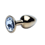 Precious Metals Small Gold Anal Plug